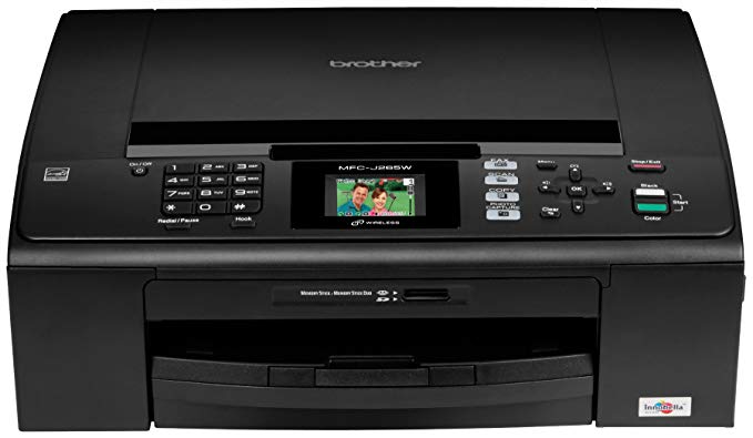 Brother Black Compact Inkjet All-in-One with Fax and Wireless Networking (MFCJ265W)