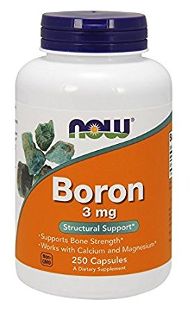 Now Boron (3mg) 250 caps