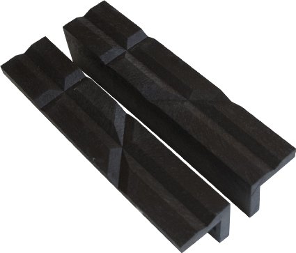 Nylon Multipurpose 6" Vise Jaws - Use on Any Metal Vise - Magnetic - Reversible for flat or Round Products- 2 sets in 1.