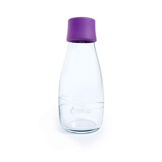 Retap Borosilicate Glass Water Bottle, 10 oz