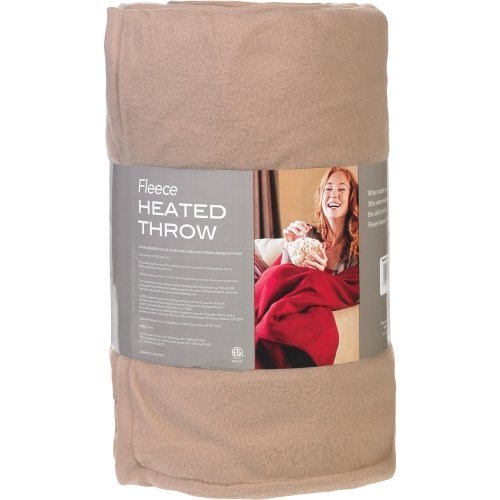 Sunbeam Heated Throw Blanket 3 Heat Settings 50 In. X 60 In. (RANDOM PATTERNS AND COLORS)