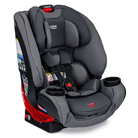 Britax One4Life ClickTight All-in-One Car Seat – 10 Years of Use – Infant, Convertible, Booster – 5 to 120 pounds - SafeWash Fabric, Drift