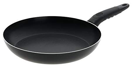 Mirro A79705 Get A Grip Aluminum Nonstick Fry Pan Cookware, 10-Inch, Black