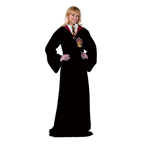 Harry Potter, Hogwarts Rules 48-Inch-by-71-Inch Adult Comfy Throw with Sleeves by The Northwest Company