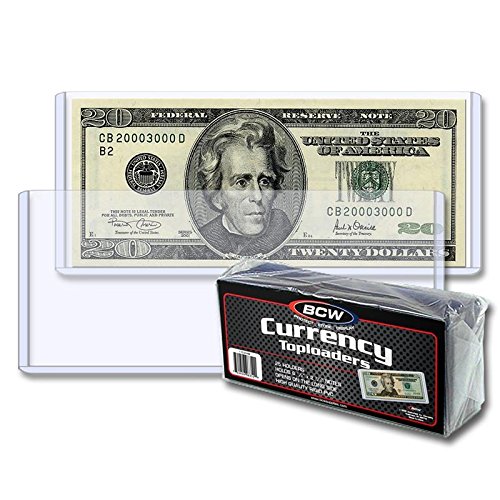 Regular Bill Currency Top Load Holder (25 Count)