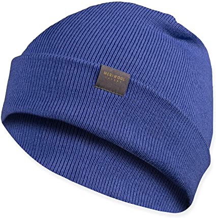 MERIWOOL Kids’ Beanie - Merino Wool Ribbed Knit Winter Hat for Boys and Girls