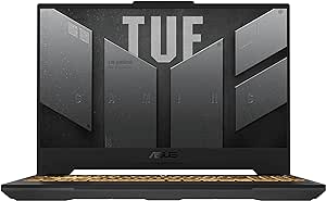 ASUS TUF Gaming F15 FX507VI-LP060 - Ordenador Portátil Gaming de 15.6" Full HD 144Hz (Intel Core i7-13620H, 32GB RAM, 1TB SSD, NVIDIA RTX 4070 8GB, Sin SO) Gris Jager - Teclado QWERTY ES