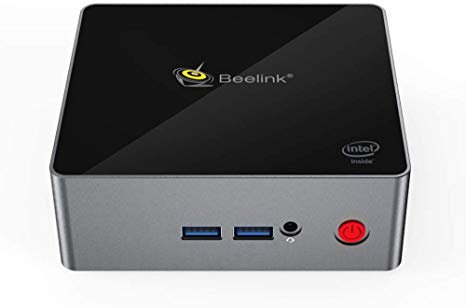 Beelink J45 Mini PC LPDDR4 8GB / 256GB SSD Intel Apollo Lake Gemini J4205 Quad Core Graphics 505 Dual HDMI 4K Output Mini Computer (1000Mbps/LAN 2.4 5.8GHz WiFi)