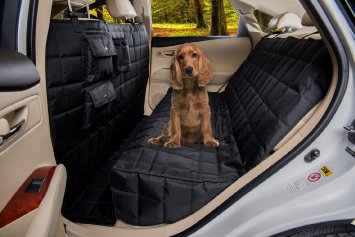 Homeyone Total Waterproof Dog Pet Travel Back Seat Cover Pad