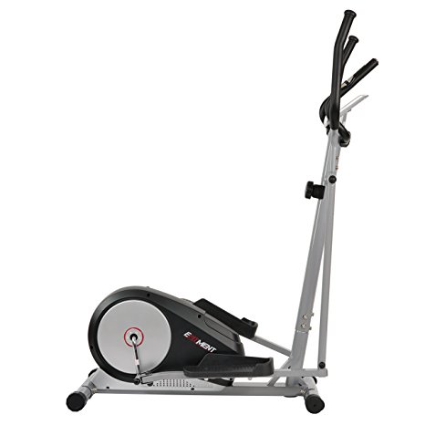 Magnetic Elliptical Machine Trainer w/ LCD Monitor and Pulse Rate Grips by EFITMENT - E006