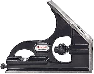 Starrett Square Head for 12"/300mm and Larger Combination Squares, Combination Sets, and Bevel Protractors - Smooth-Finished, Hardened Steel Center Head - H33-1224