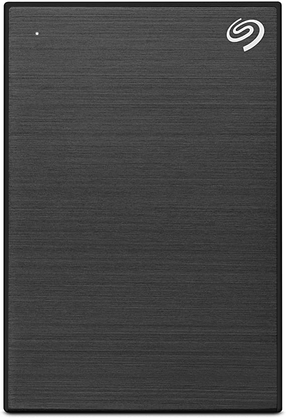 Seagate One Touch 5TB External HHD Drive with Rescue Data Recovery Services, Black (STKC5000400)