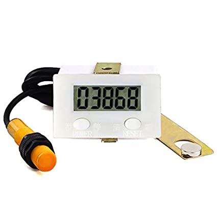 DIGITEN LCD Digital 0-99999 Counter 5 Digit Plus UP Gauge   Proximity Switch Sensor with Magnetic