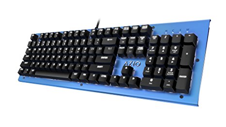 Azio Mk Hue Blue USB Backlit Mechanical Keyboard (Outemu Brown) (MK-HUE-BU)