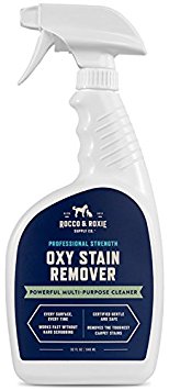 Oxy Stain Remover - Tackles the Toughest Household Stains with the Cleaning Power of Oxygen - Pet Stains, Blood, Wine all Disappear - Leaves Carpets, Upholstery, and Laundry Clean & Fresh, GUARANTEED