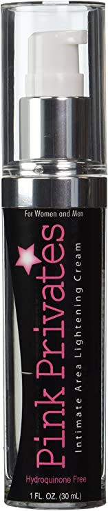 Body Action Pink Privates Lightening Cream, (PP0) Assorted, 1 Fl Oz (Pack of 1)