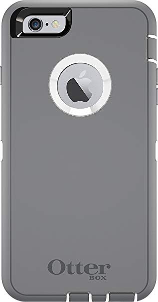 Rugged Protection OtterBox DEFENDER Case for iPhone 6 , 6s - Not for iPhone Plus Size (Gray)