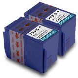 Printronic Compatible Ink Cartridge Replacement for Pitney Bowes 793-5 2 Red 2 Pack