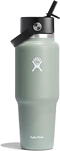 Hydro Flask 32 Oz Wide Flex Straw Travel Bottle Agave