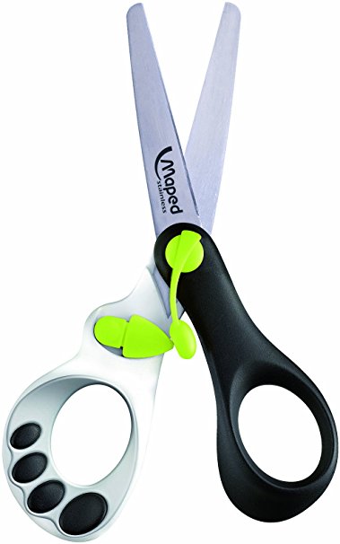 Maped Koopy Spring-Assisted Educational Scissors 5 Inch, Assorted Colors (470249)