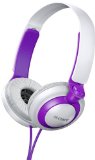 Sony MDR-XB200V MDRXB200-Violet XB Extra Bass Series On-Ear Headphones