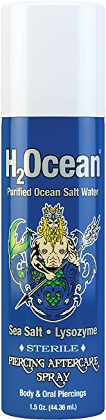 H2Ocean Piercing Aftercare Spray, 1.5 Fluid Ounce