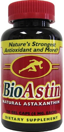 Nutrex Hawaii BioAstin Natural Astaxanthin 4mgs., 120 gel caps (Pack of 2)