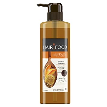 Hair Food Moisture Shampoo Infused With Honey Apricot Fragrance 17.9 fl oz
