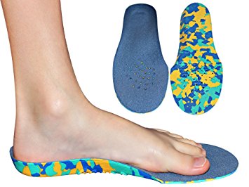 Childrens Insoles for Kids with Flat Feet Who Need Arch Support By Kidsoles (XL)