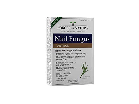 Forces of Nature | Nail Fungus Control | Certified Organic | FDA-registered | Pharmaceutical Strength | 11ml (Pack of 1)