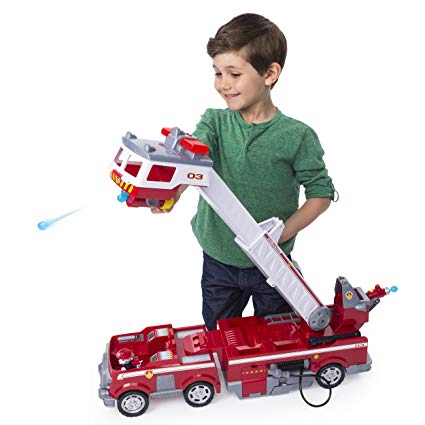 Paw Patrol - Ultimate Rescue Fire Truck with Extendable 2 ft. Tall Ladder, for Ages 3 and Up