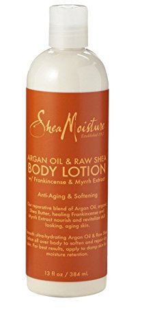 SheaMoisture Argan Oil & Raw Shea Butter Body Lotion w/ Frankincense and Myrrh Extract - 13 oz