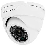 Amcrest AMC960HDC36-W 800 TVL Dome Weatherproof IP66 Camera with 65 IR LED Night Vision White