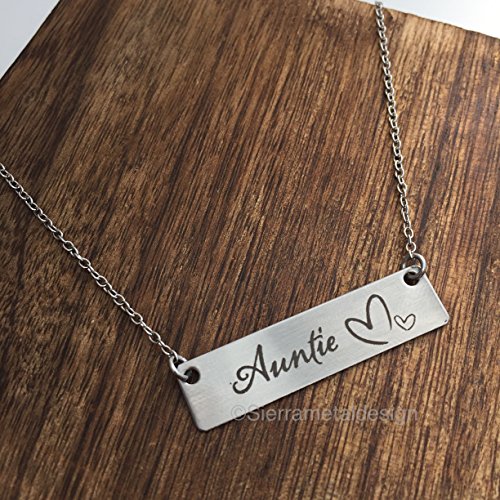 Aunt Gift Aunt Necklace Gift Auntie Necklace Aunt Jewelry Sister in Law Aunt Gift Sister Necklace Auntie Jewelry Auntie Gift for Aunt
