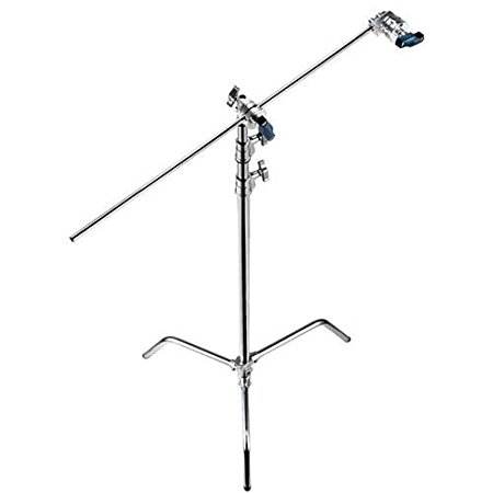 Avenger A2033FKIT Steel 40-Inch C-Stand with Grip Kit (Chrome)