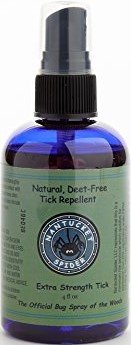 Nantucket Spider Tick Repellent Spray, Insect Protection Spray (Extra Strength Tick, 4oz) Made From Essential Oils, Deet Free, Soy Free, Vegan, Non-Greasy, Non-Sticky