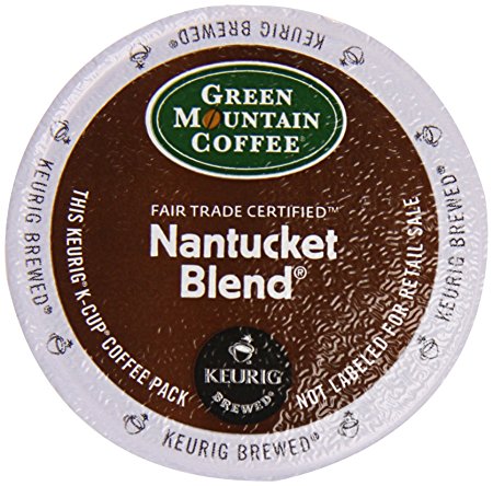 Keurig, Green Mountain Coffee, Nantucket Blend, K-Cup Counts, 50 Count