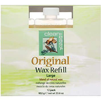 C E Original Wax Refills, Large (leg) Original Wax, 2.8 oz - Pack of 12