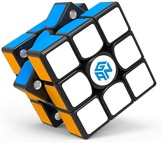 GAN 356 X, 3x3 Magnetic Speed Cube Gans 356X Magic Cube(Stickered, Numerical IPG, GES )