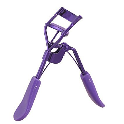 sourcingmap® Beauty Tool Curling Lashes Manual Eyelash Curler Purple