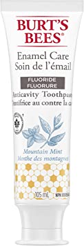 Burt's Bees Toothpaste With Fluoride, Enamel Care, Mountain Mint, 105ml