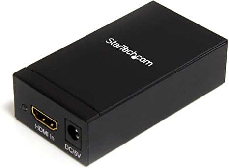 StarTech.com Active HDMI to DisplayPort Converter - 1920 x 1200 - EDID Support - HDMI or DVI to DP Converter (HDMI2DP)