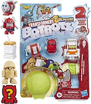 Transformers Toys BotBots Series 5 Los Deliciosos 5-Pack – Mystery 2-in-1 Collectible Figures! Kids Ages 5 and Up by Hasbro