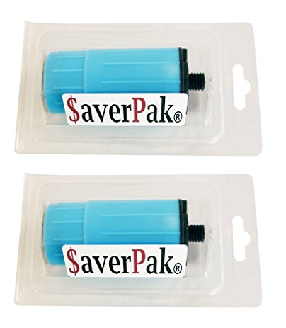 $averPak 2 Pack - Includes 2 $averPak Seychelle ALKALINE Replacement Filters for the 28oz Water Bottle