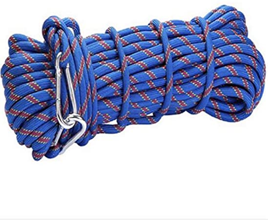 3KN Diameter 10mm Auxiliary Climbing Rope Emergency Rescue Ropes Professional Mountaineering Rock Rope