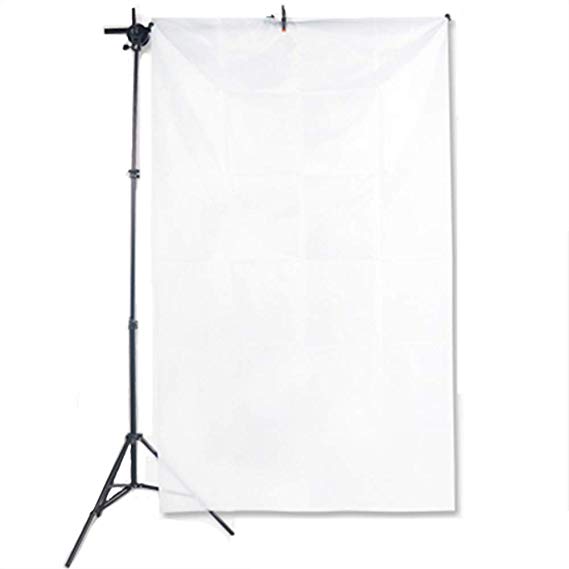 Selens 67X118 Inch (1.7X3m) Diffusion Fabric Nylon Silk White Seamless Light Modifier for Photography Lighting, Softbox and Light Tents