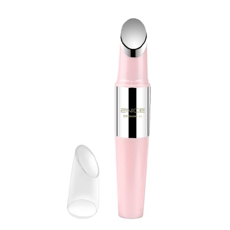 2NICE BBTender T01 Vibrated Ionic facial Infusion Massager for Eyes Face Neck Skin Care Essential Oil Booster Lifting Loose Skin (Pink)