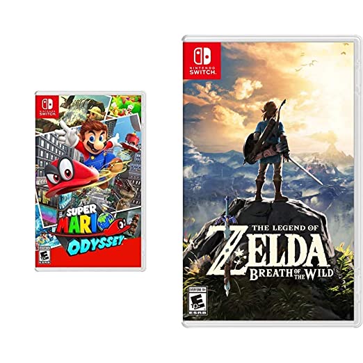 Super Mario Odyssey - Nintendo Switch & The Legend of Zelda: Breath of the Wild - Nintendo Switch