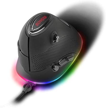 Speedlink Sovos Vertical RGB Gaming Mouse with 10 Stunning Light Effects