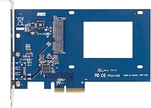 OWC - Accelsior S - 2.5-inch SATA 6G to PCIe Adapter Card for Mac Pro (2006-2012), Mac Pro (Late 2019 - Current), and PC Towers